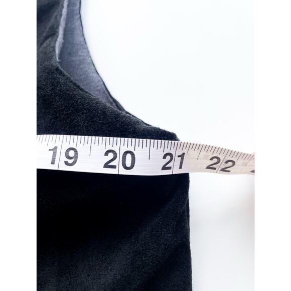 Women's Ecru Black/Gray Suede Quilted Vest Size XL - Picture 4 of 9